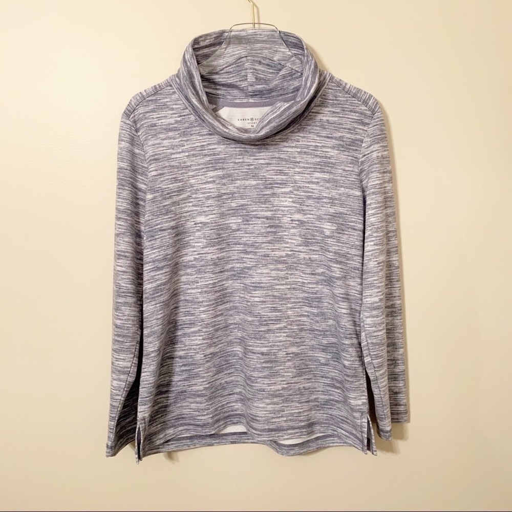 Karen Scott Sport Medium Long Sleeve Pullover